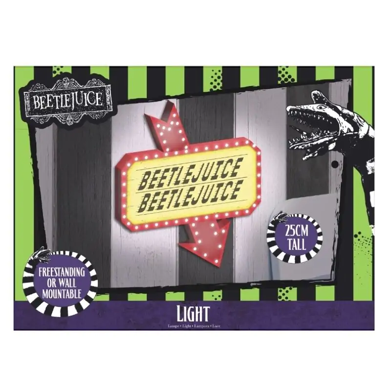 Beetlejuice Poster lampa fotografii produktu