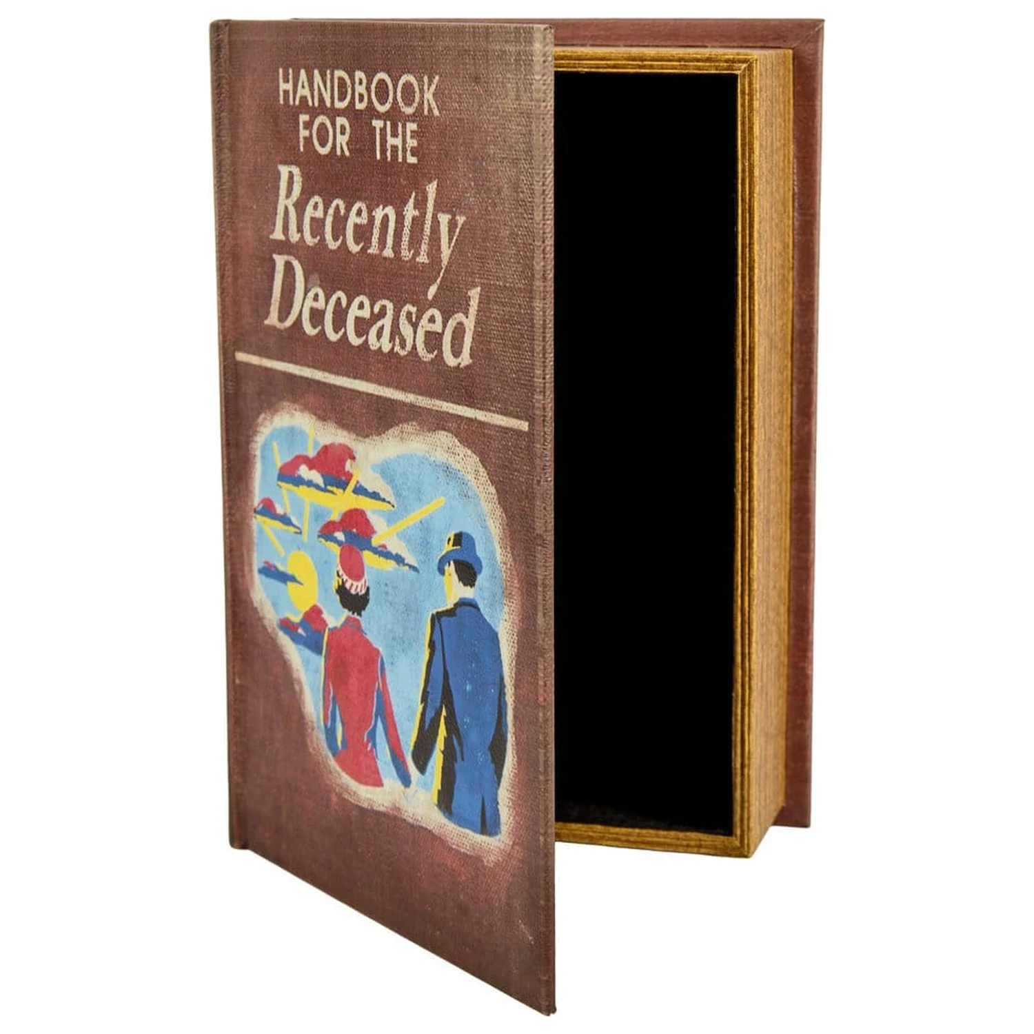 Beetlejuice replika Box Handbook for the Recently Deceased úložný box fotografii produktu