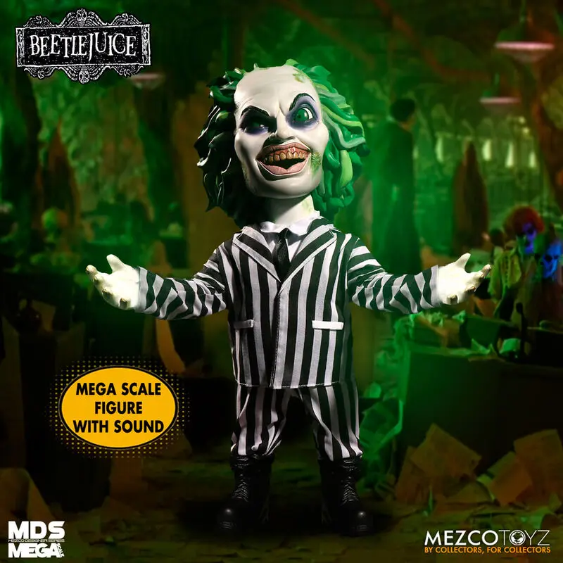 Beetlejuice MDS Mega Scale Mluvící akční figurka Beetlejuice 38 cm fotografii produktu