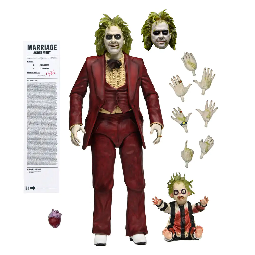 Beetlejuice Ultimate Beetlejuice svatební smoking figurka 18 cm fotografii produktu