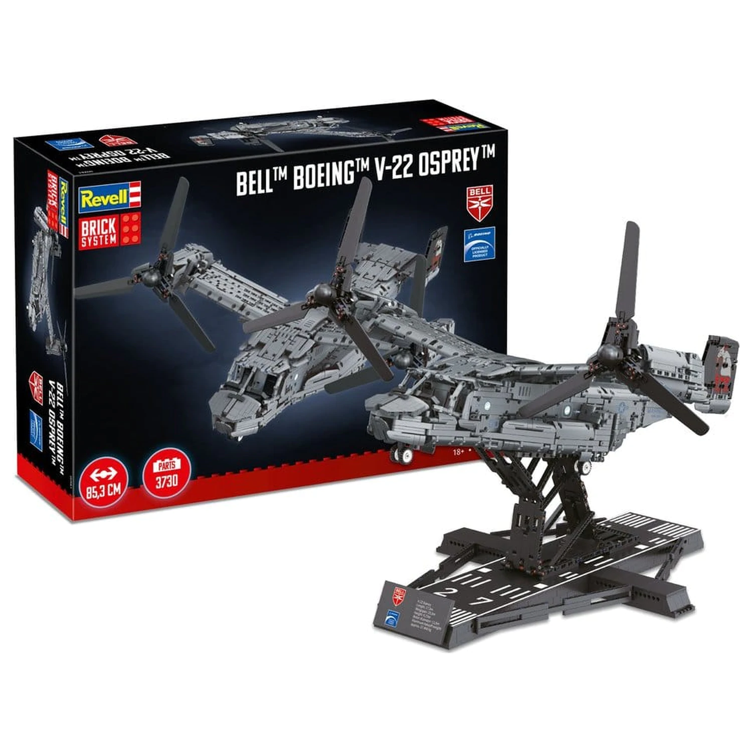 Bell Boeing Brick System Stavebnice V-22 Osprey 68 cm fotografii produktu