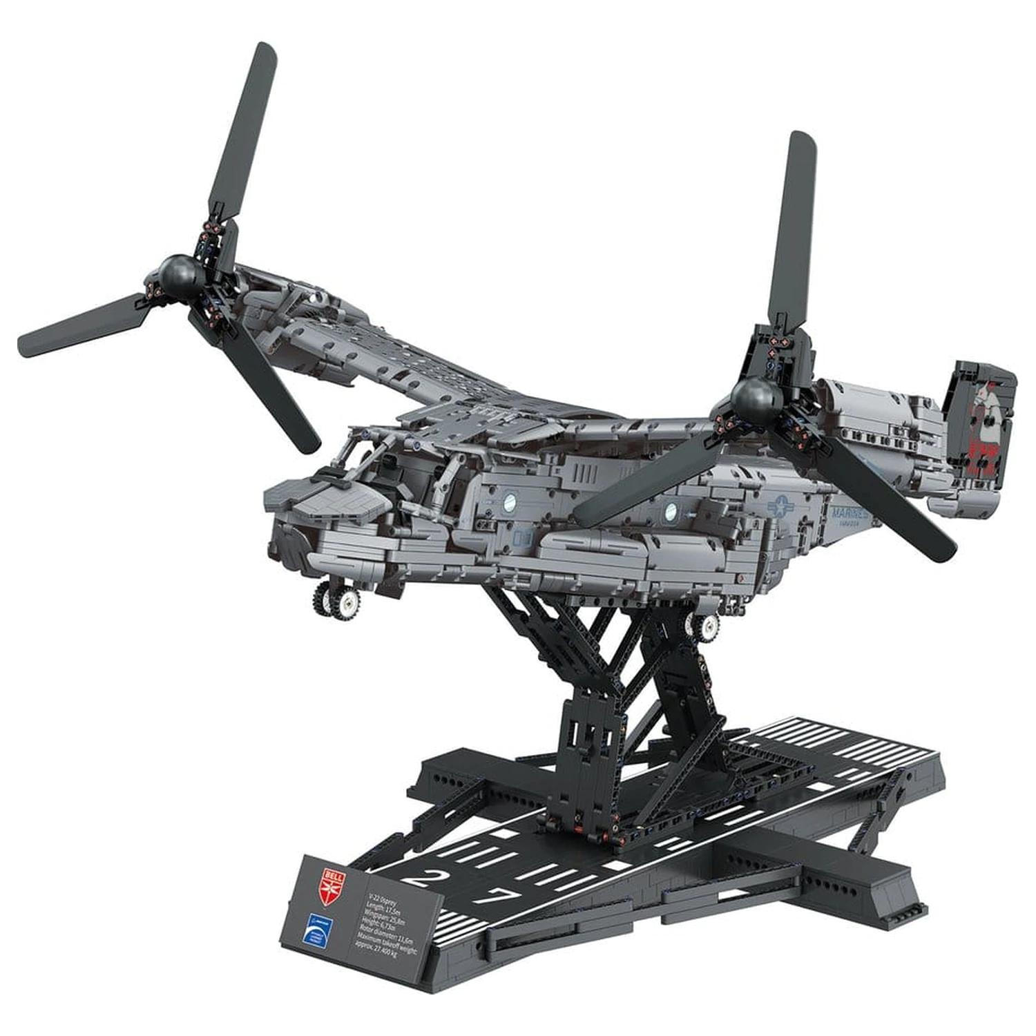 Bell Boeing Brick System Stavebnice V-22 Osprey 68 cm fotografii produktu