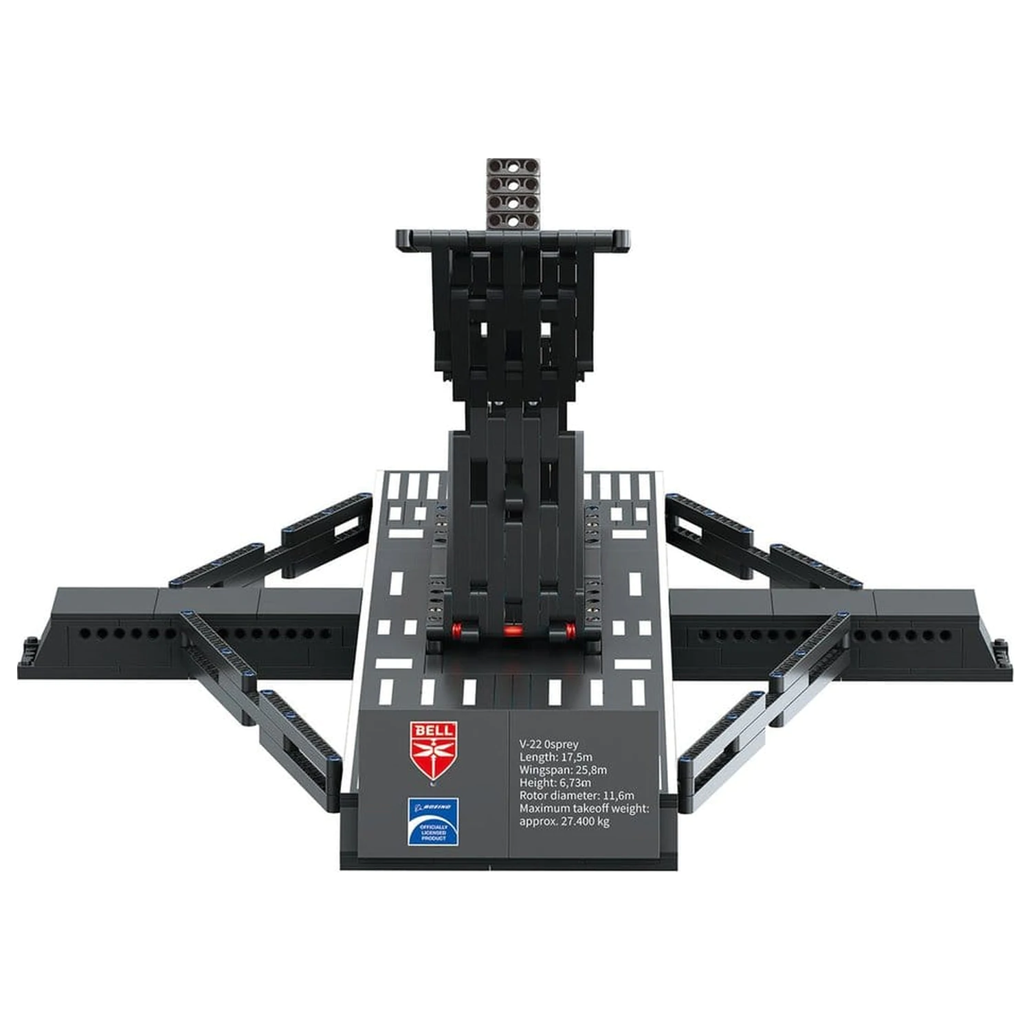 Bell Boeing Brick System Stavebnice V-22 Osprey 68 cm fotografii produktu