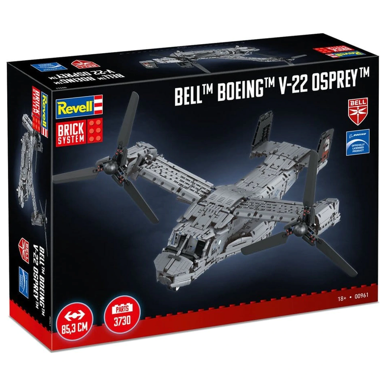 Bell Boeing Brick System Stavebnice V-22 Osprey 68 cm fotografii produktu
