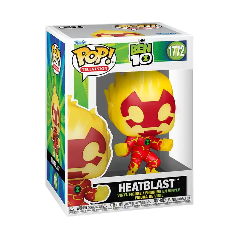 Ben 10 Funko POP! TV Vinylová figurka Heatblast 9 cm fotografii produktu