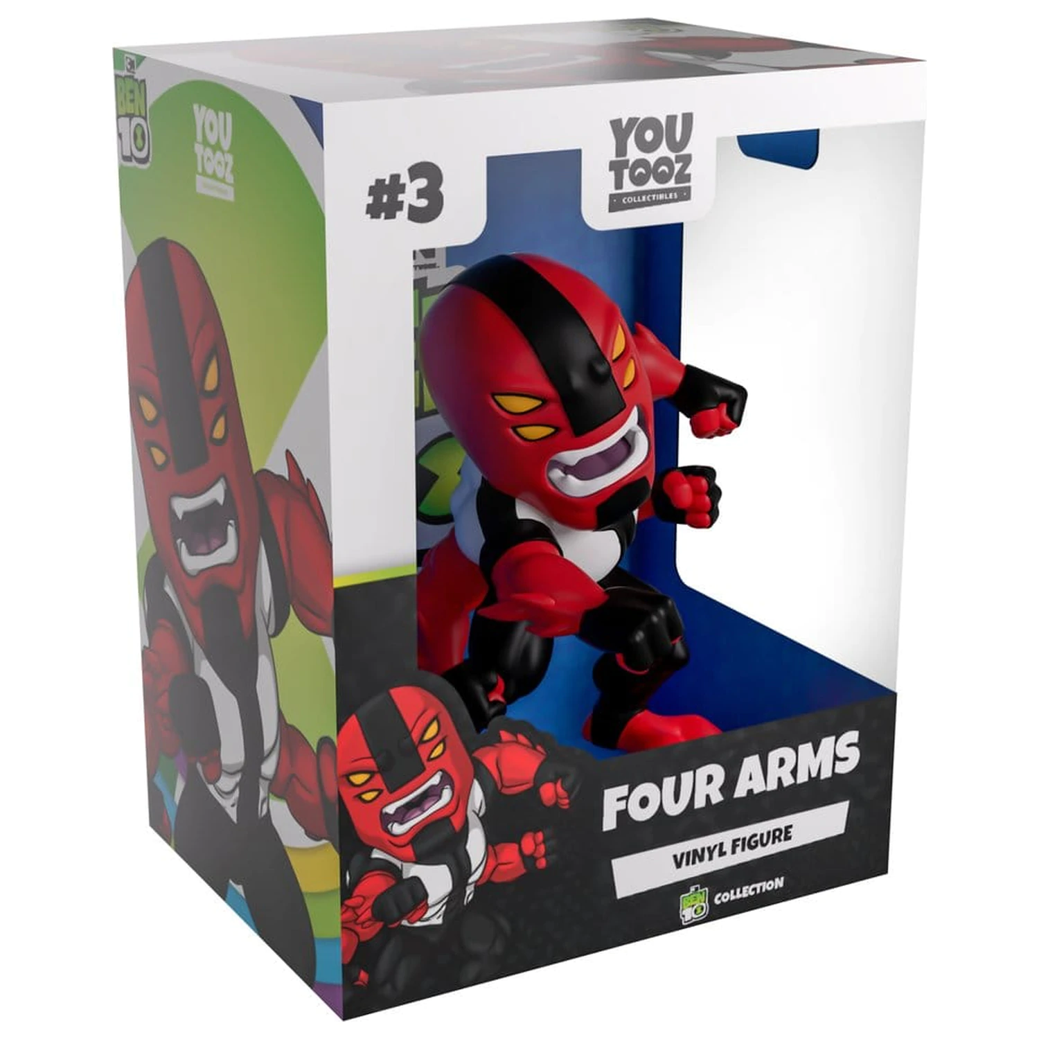 Ben 10 vinylová figurka Four Arms 11 cm fotografii produktu