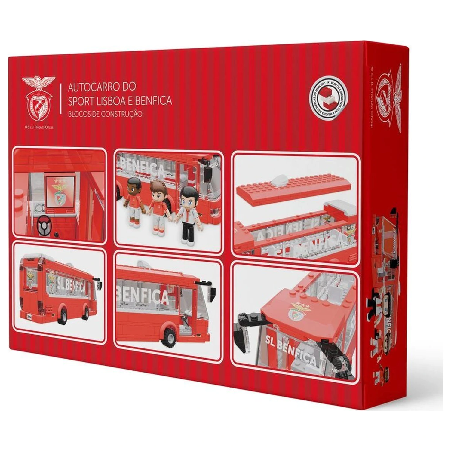 Benfica autobusová sada s figurkami 332 kusů fotografii produktu