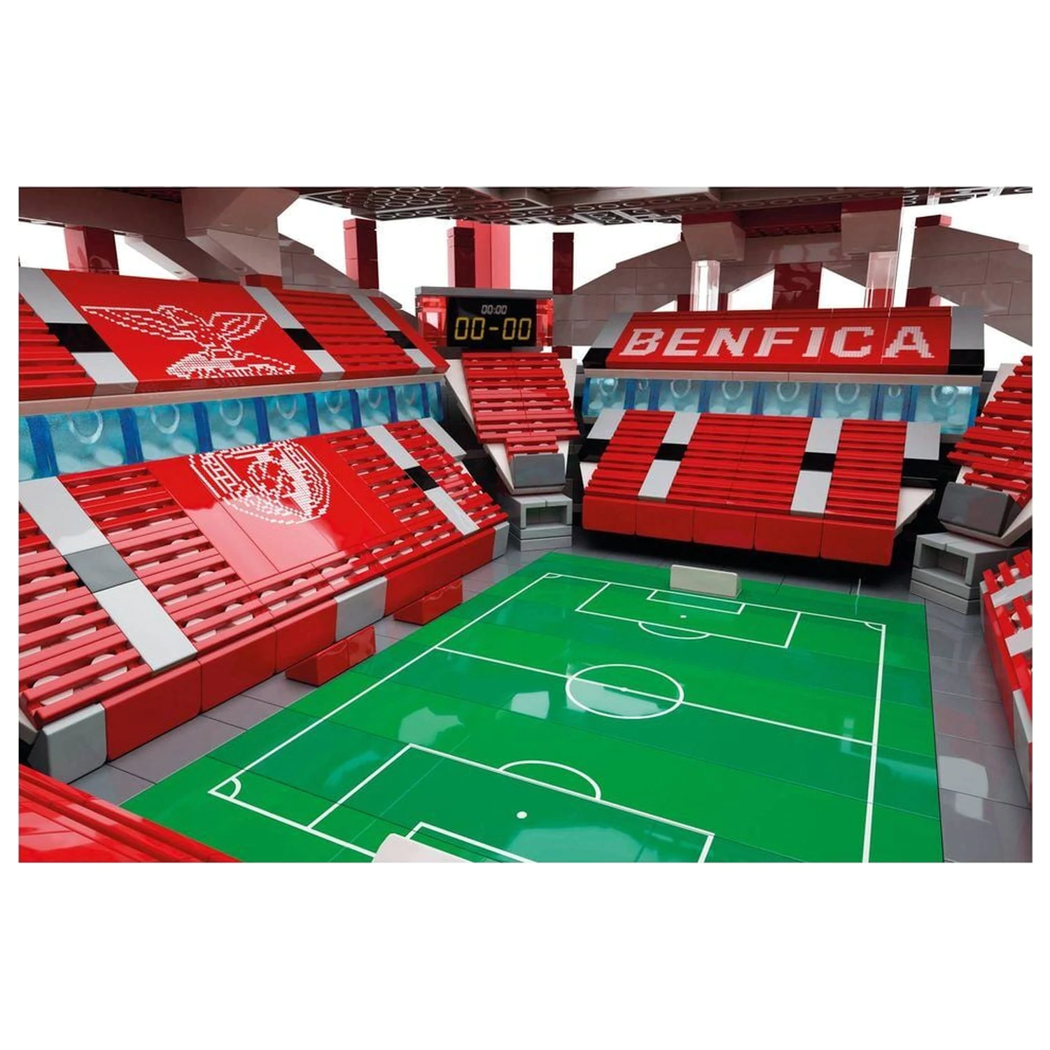 Benfica prémiový stadion set 2560ks fotografii produktu