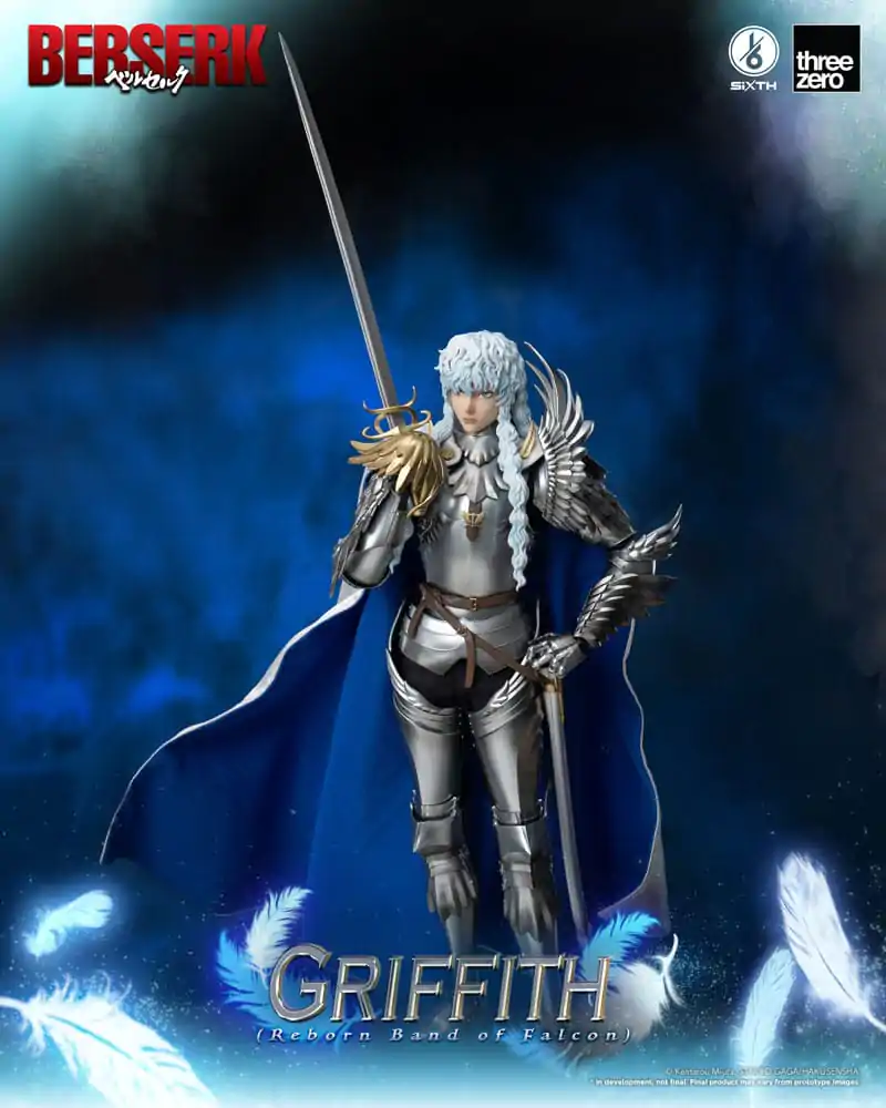 Akční figurka Berserk 1/6 Griffith (Reborn Band of Falcon) Deluxe Edition 30 cm fotografii produktu