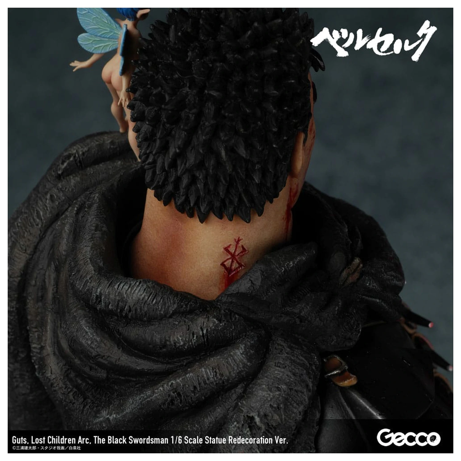 Berserk Socha 1/6 Guts Lost Children Arc The Black Swordsman Redecoration Ver. 38 cm fotografii produktu