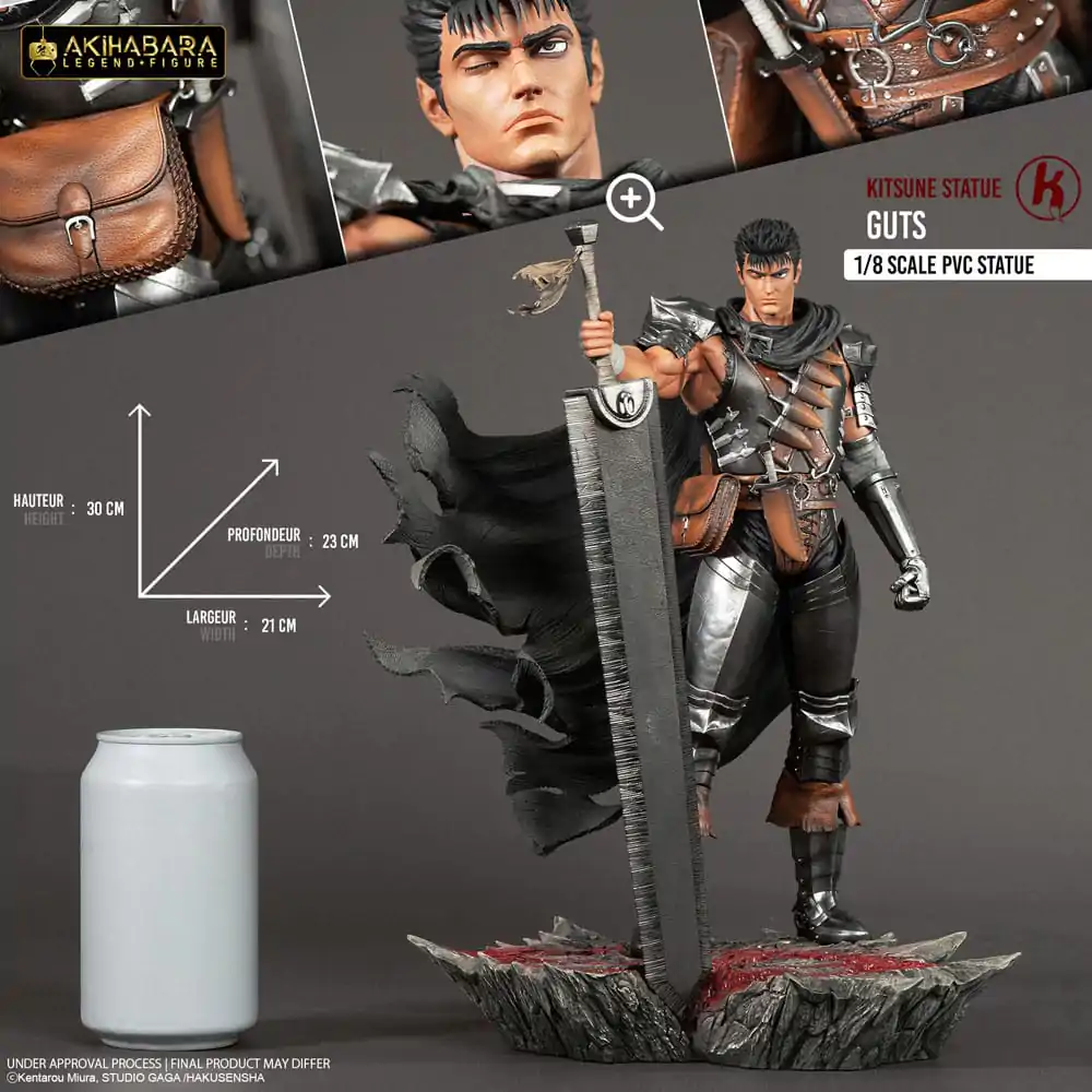 Berserk Akihabara Legend Figure PVC Socha 1/8 Guts 30 cm fotografii produktu