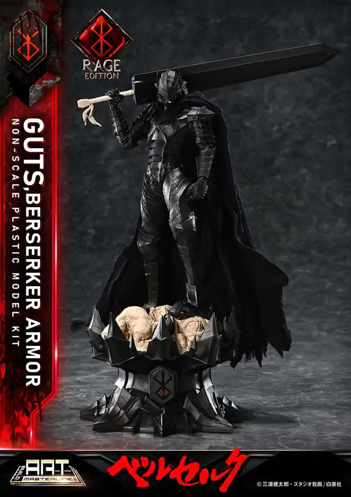Berserk Build Art Masterline plastový model Guts Berserker Armor Rage 30 cm fotografii produktu