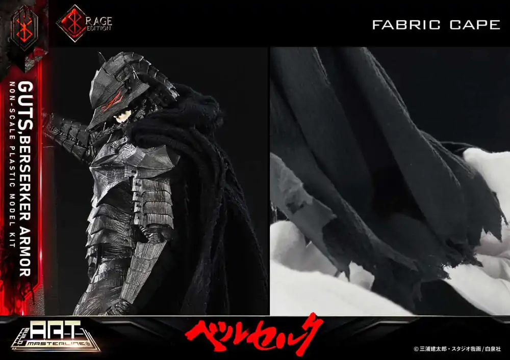 Berserk Build Art Masterline plastový model Guts Berserker Armor Rage 30 cm fotografii produktu