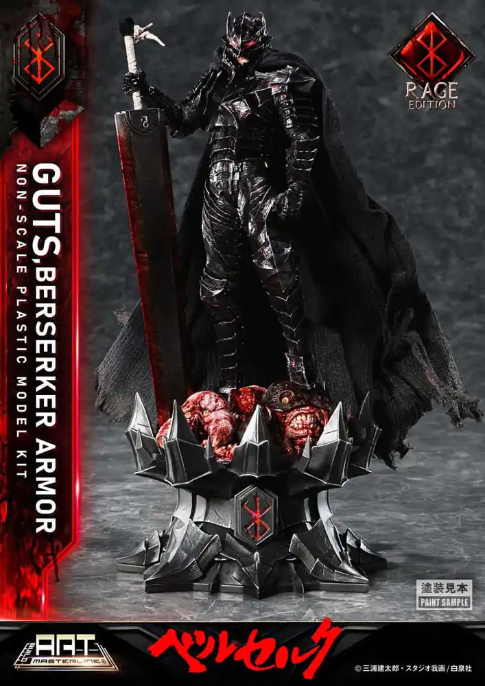 Berserk Build Art Masterline plastový model Guts Berserker Armor Rage 30 cm fotografii produktu