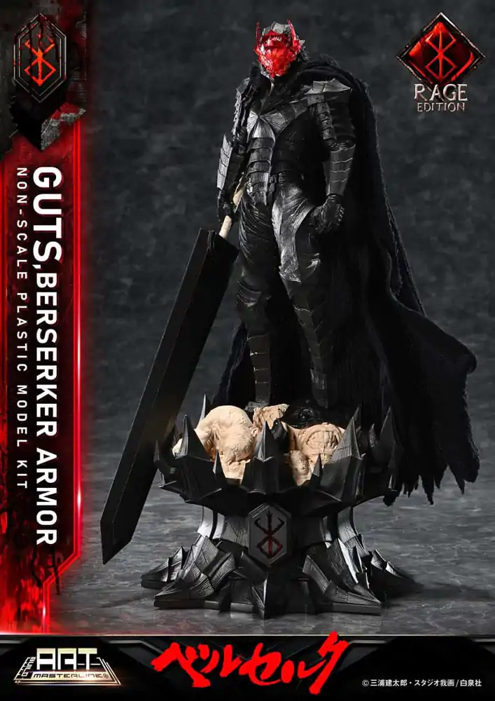 Berserk Build Art Masterline plastový model Guts Berserker Armor Rage 30 cm fotografii produktu