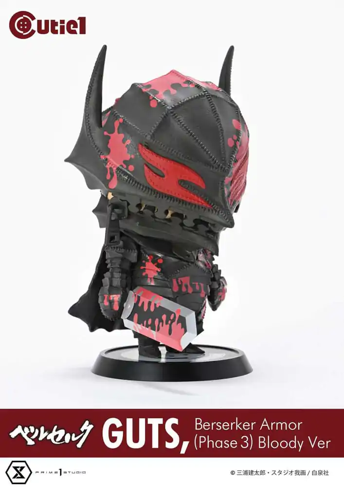 Berserk Cutie1 PVC figurka Guts Berserker Armor (Phase 3) Bloody verze 12 cm fotografii produktu