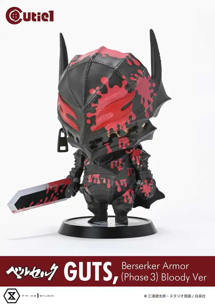 Berserk Cutie1 PVC figurka Guts Berserker Armor (Phase 3) Bloody verze 12 cm fotografii produktu