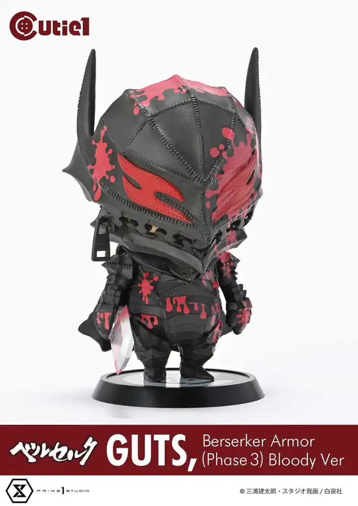 Berserk Cutie1 PVC figurka Guts Berserker Armor (Phase 3) Bloody verze 12 cm fotografii produktu