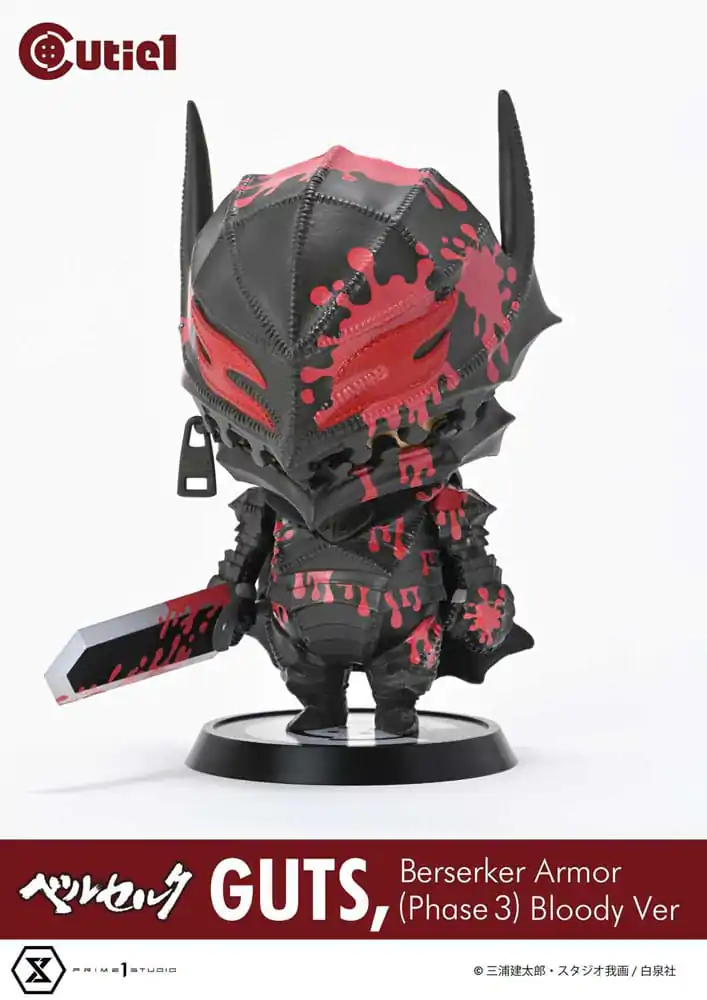 Berserk Cutie1 PVC figurka Guts Berserker Armor (Phase 3) Bloody verze 12 cm fotografii produktu