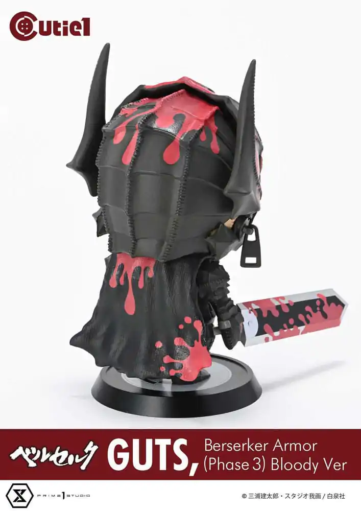 Berserk Cutie1 PVC figurka Guts Berserker Armor (Phase 3) Bloody verze 12 cm fotografii produktu