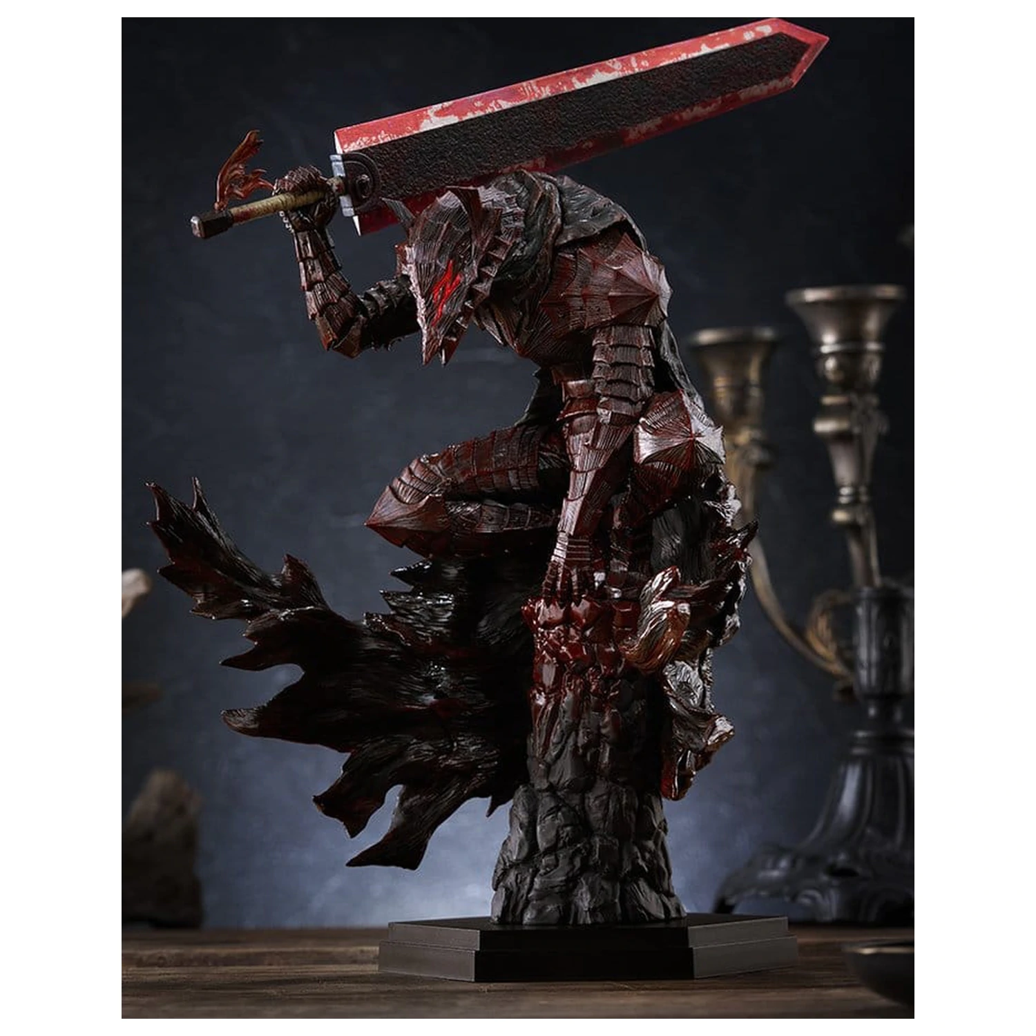 Berserk Pop Up Parade PVC figurka Guts (Berserker Armor): Bloody Paint Ver. L Size 28 cm fotografii produktu