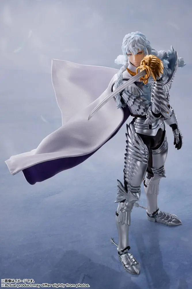 Berserk S.H. Figuarts Akční figurka Griffith (Hawk of Light) 15 cm fotografii produktu