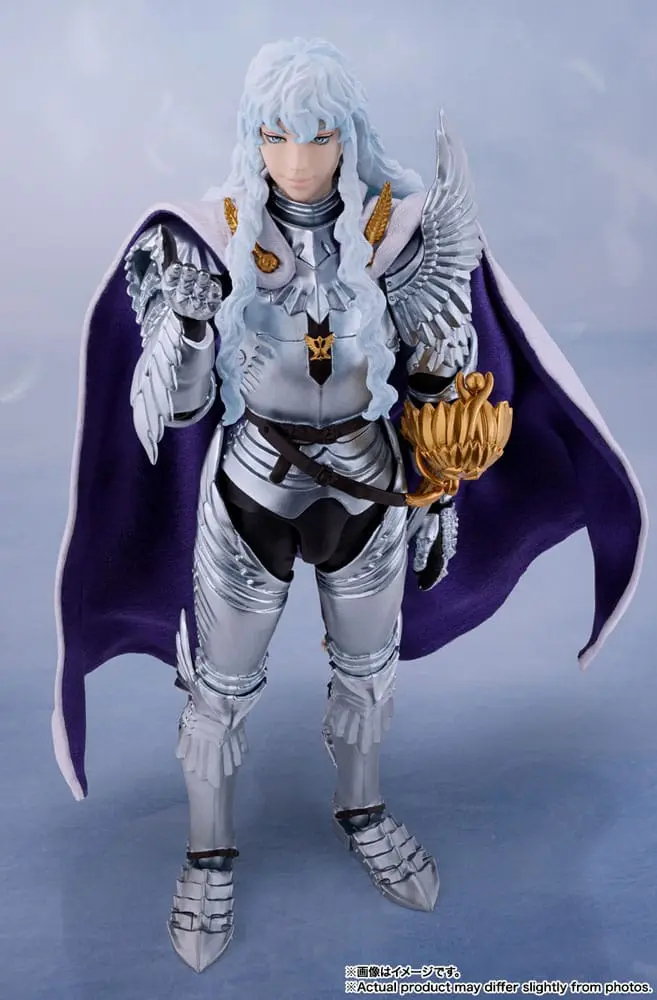 Berserk S.H. Figuarts Akční figurka Griffith (Hawk of Light) 15 cm fotografii produktu