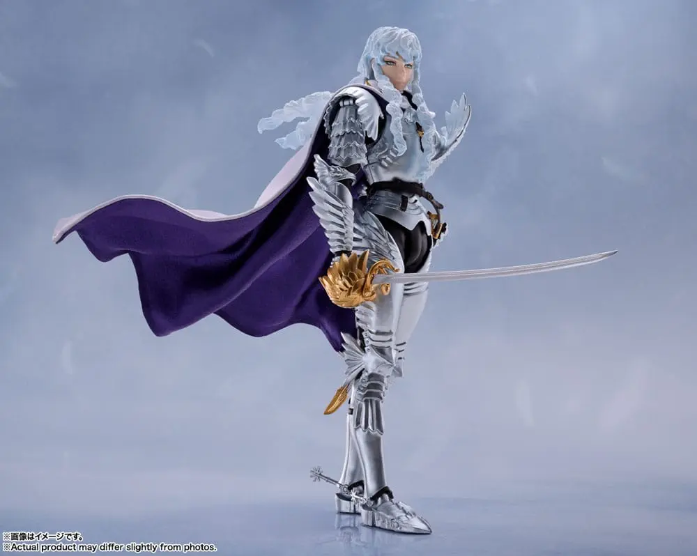Berserk S.H. Figuarts Akční figurka Griffith (Hawk of Light) 15 cm fotografii produktu