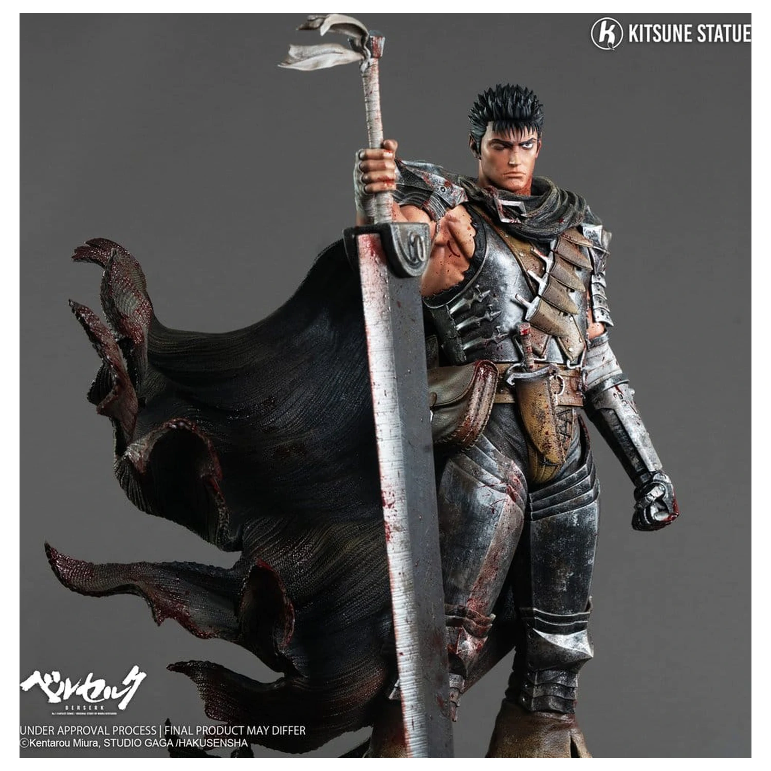 Berserk Socha 1/6 Guts 38 cm fotografii produktu