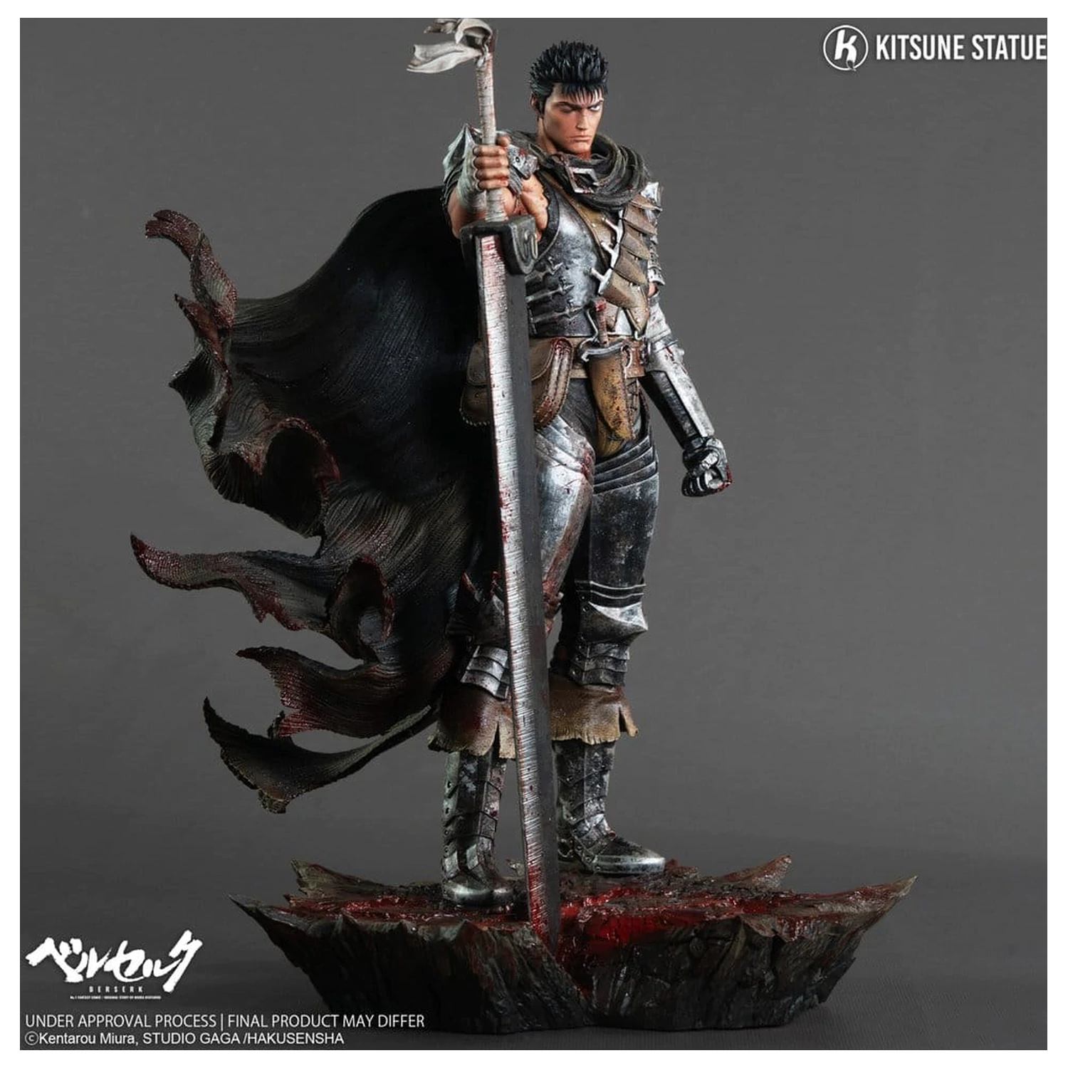 Berserk Socha 1/6 Guts 38 cm fotografii produktu