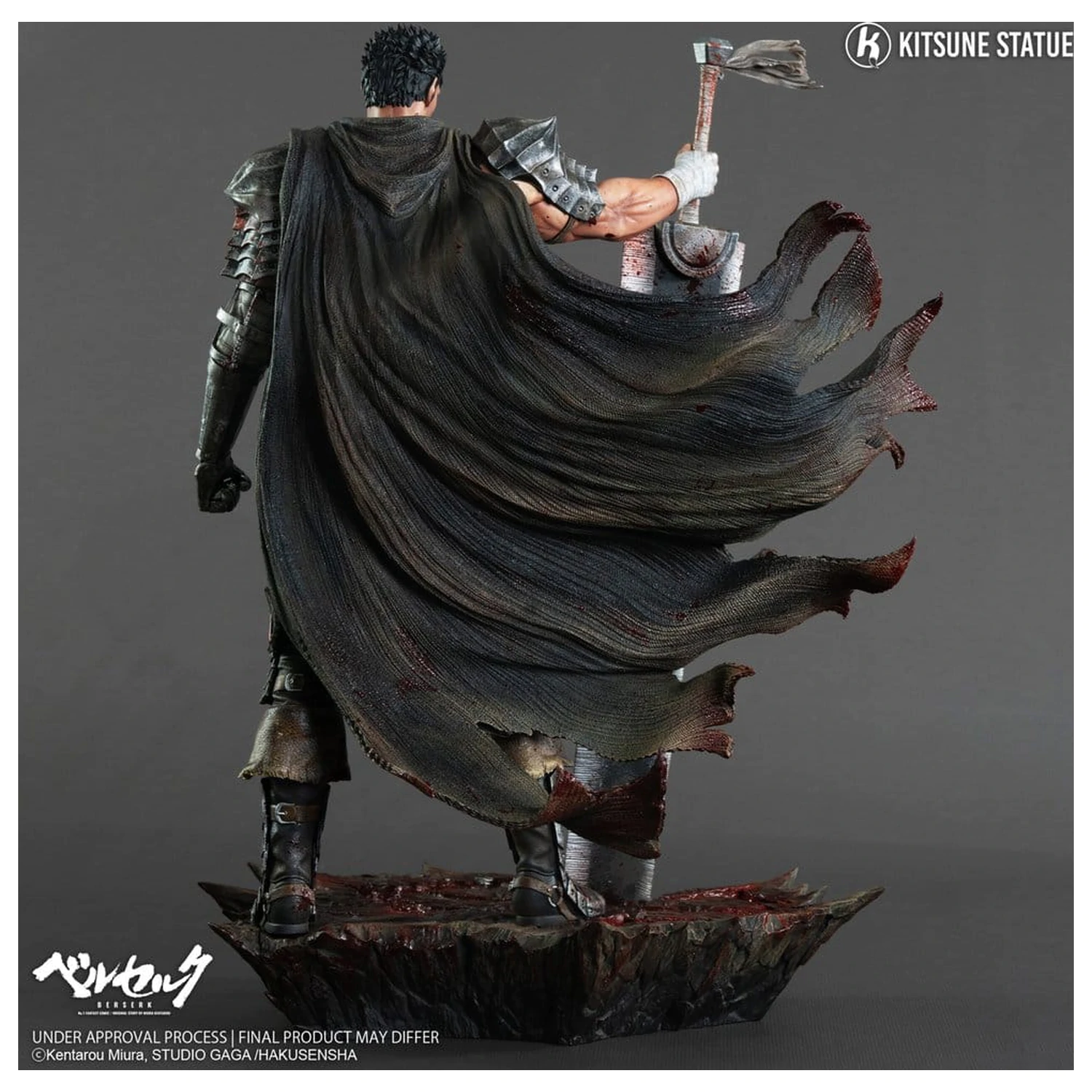 Berserk Socha 1/6 Guts 38 cm fotografii produktu