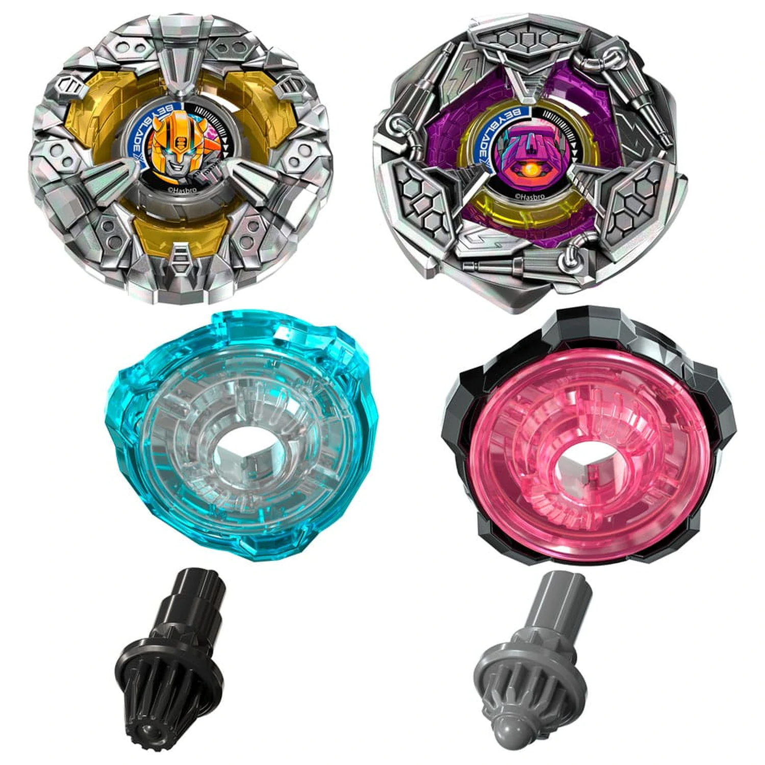 Beyblade X a Transformers Collab Bumblebee 3-60GP vs. Shockwave 5-80O fotografii produktu