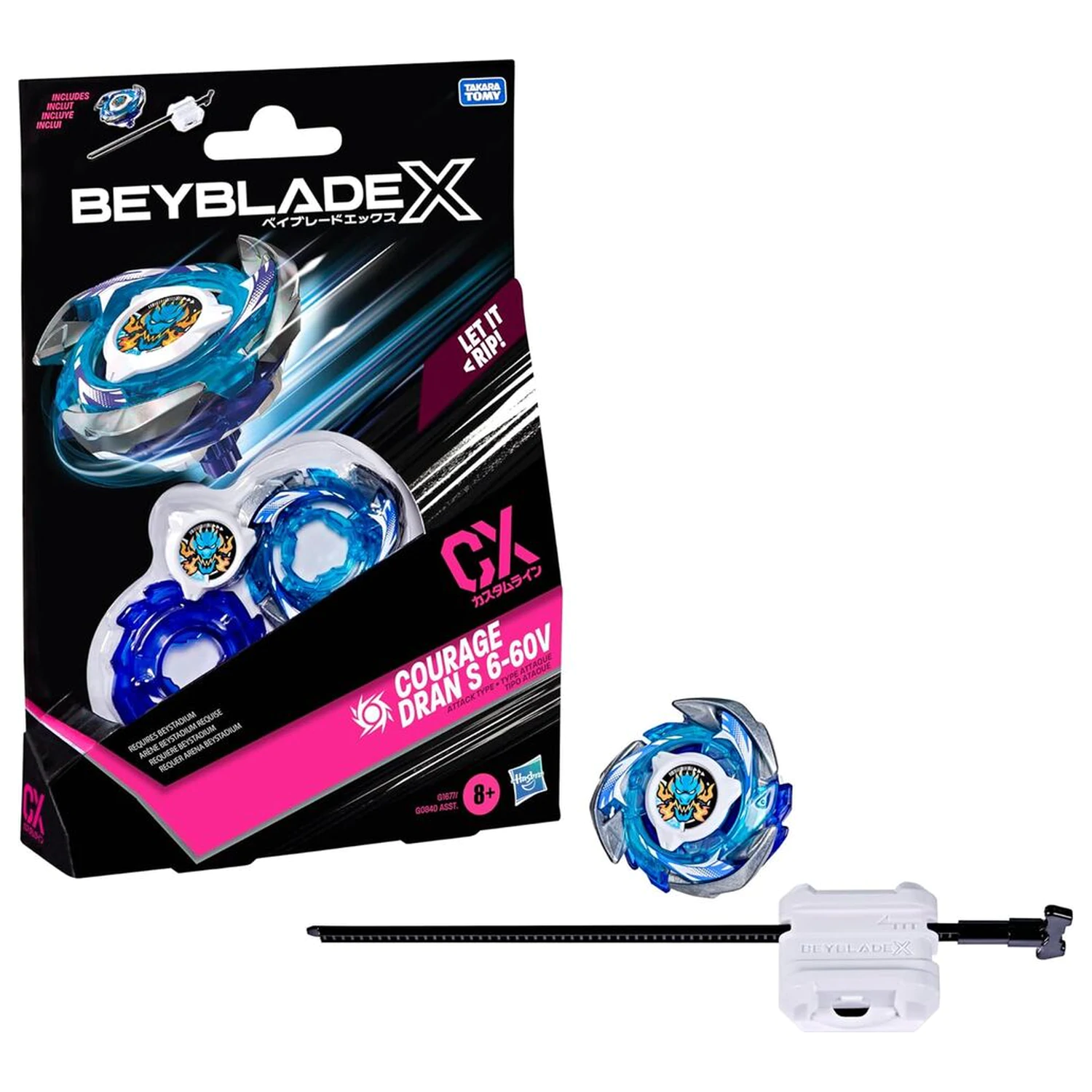 Beyblade X Courage Dran S 6-60V sada hra fotografii produktu