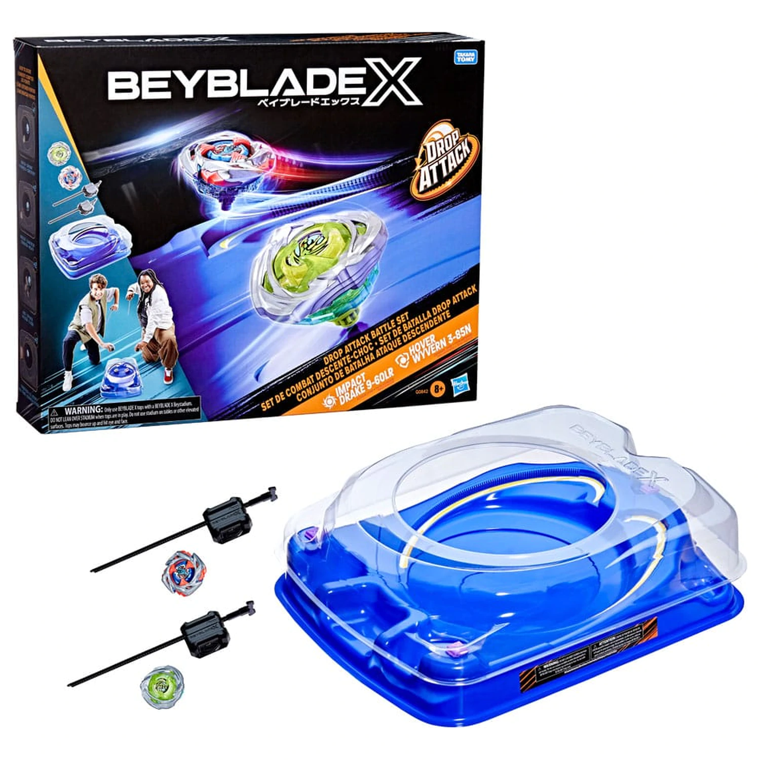 Beyblade X Drop Attack Battle set fotografii produktu