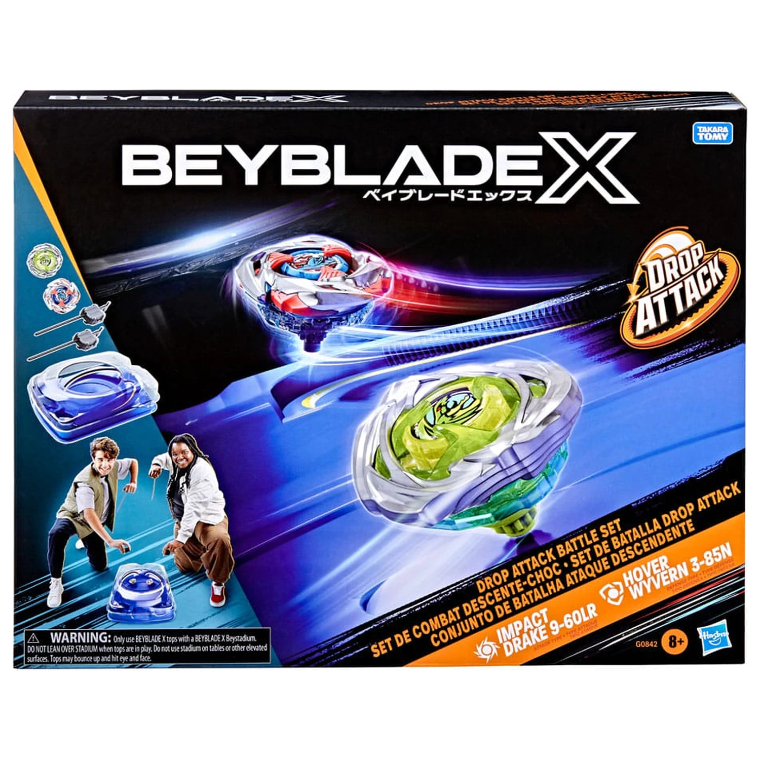 Beyblade X Drop Attack Battle set fotografii produktu