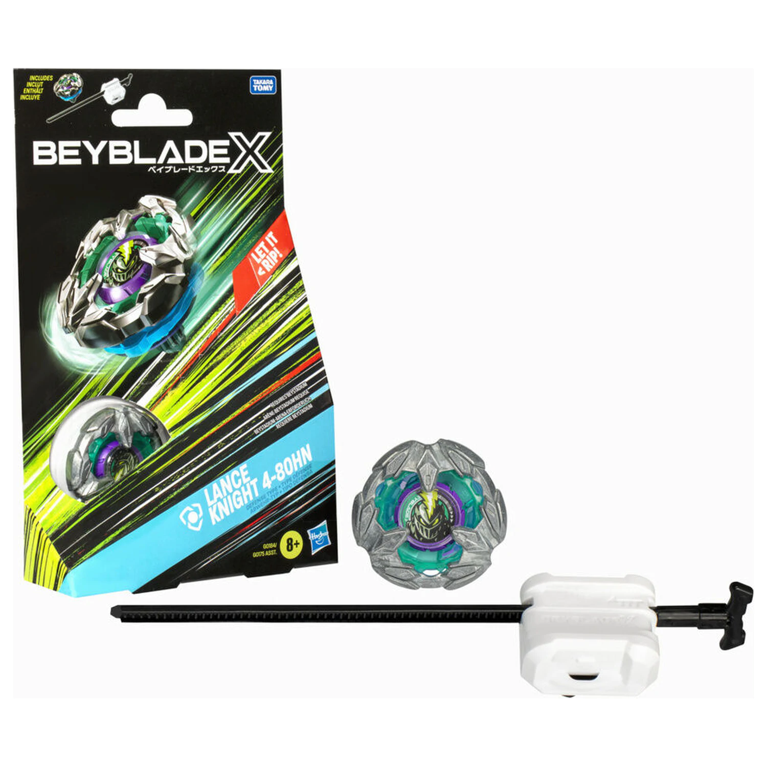 Beyblade X Lance Knight 4-80HN sada hra fotografii produktu