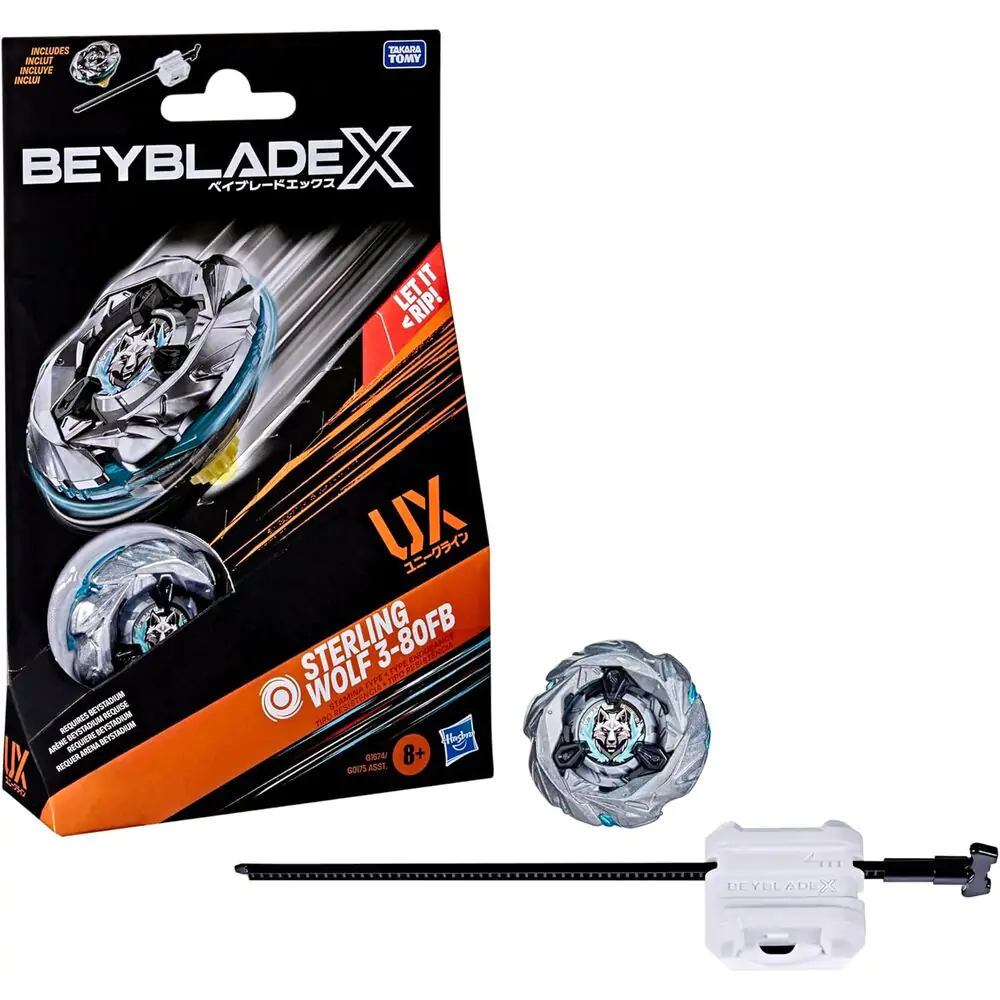 Beyblade X Sterling Wolf 3-80FB UX startovací sada hra fotografii produktu