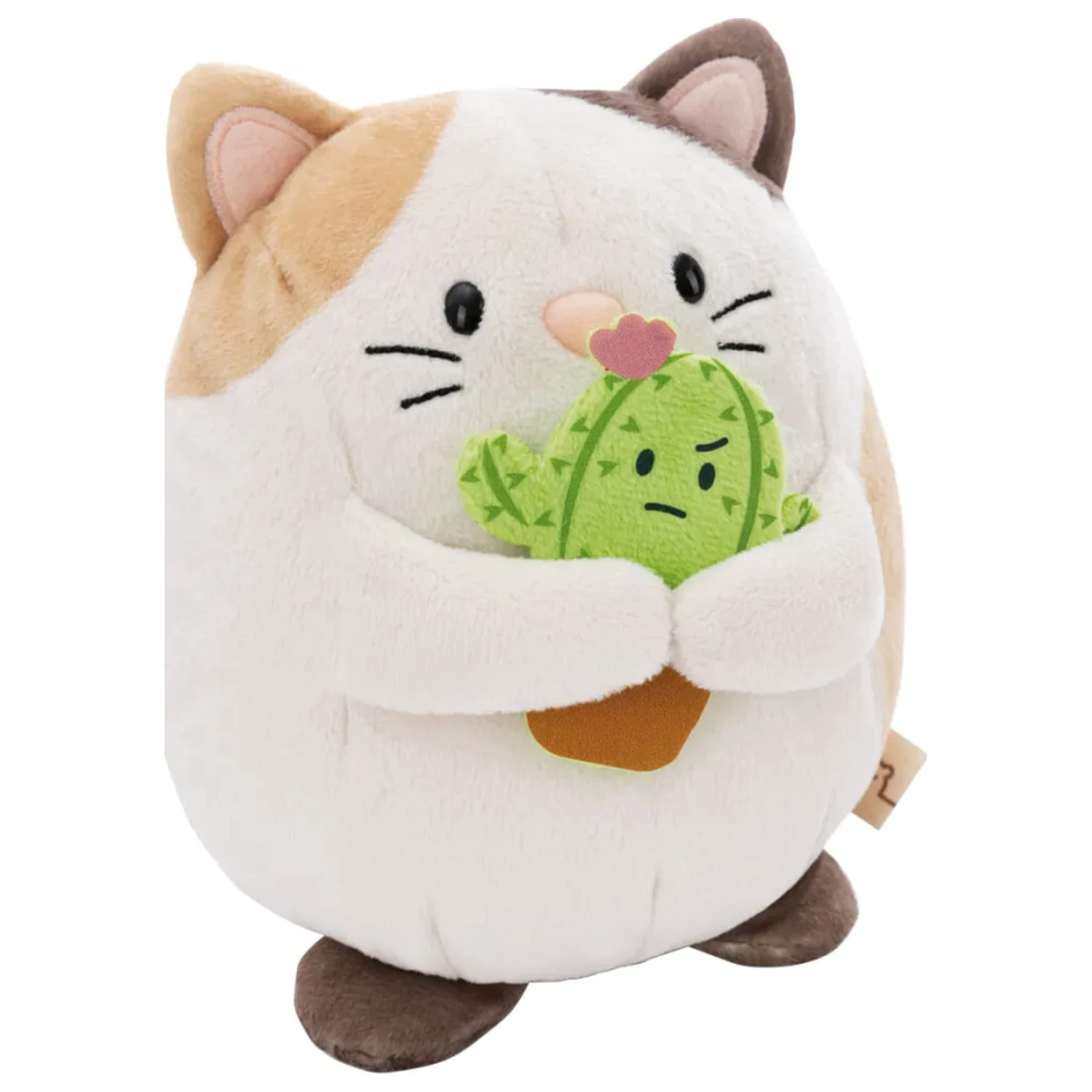 BIG FRIENDS Kočka Angy s kaktusem plyšová hračka 27cm fotografii produktu