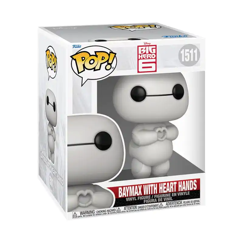 Big Hero 6 Oversized Funko POP! Vinylová Figurka Baymax (Srdcové ruce) 15 cm fotografii produktu