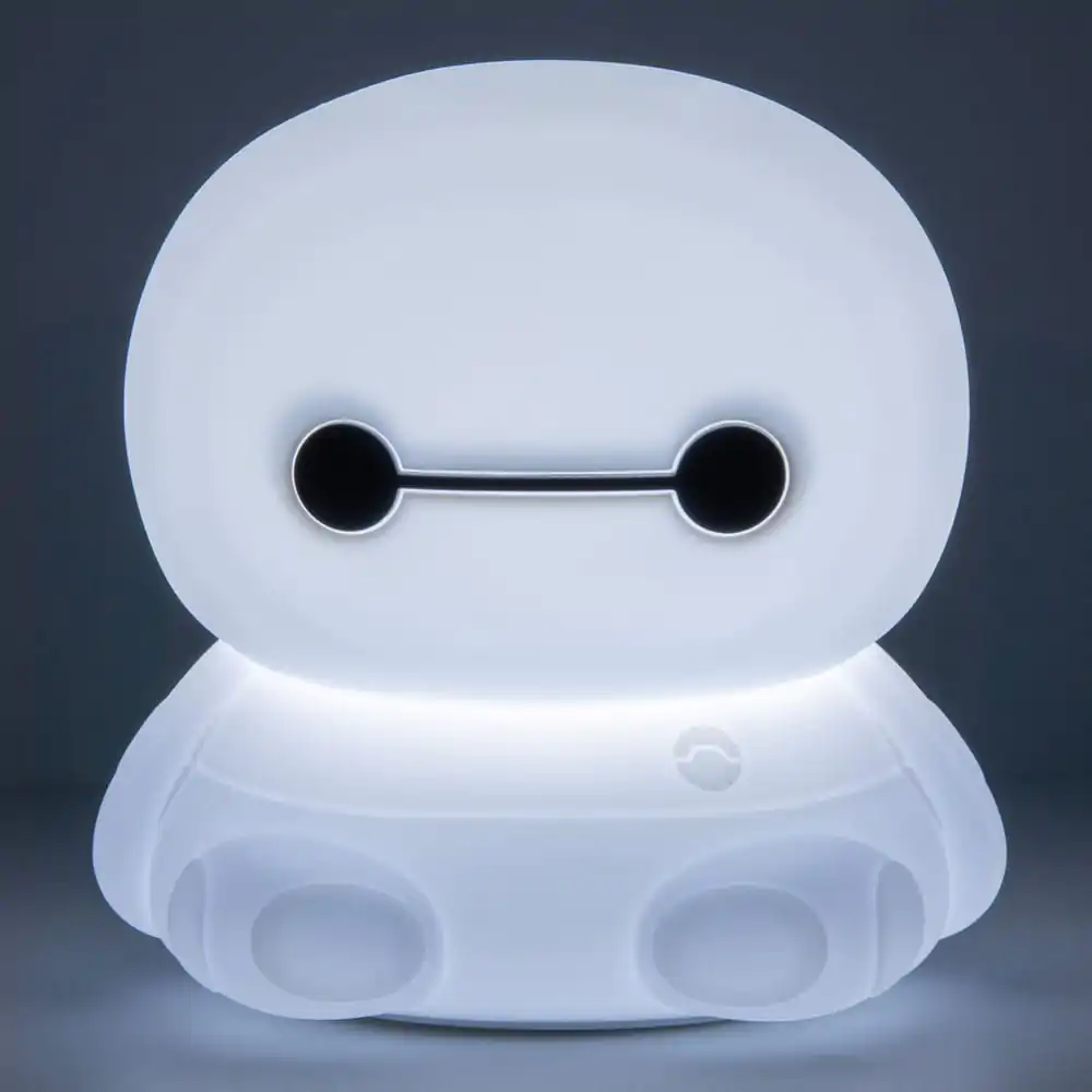 Big Hero 6 Mačkací Svítící Silikonová Lampička Baymax 15 cm fotografii produktu