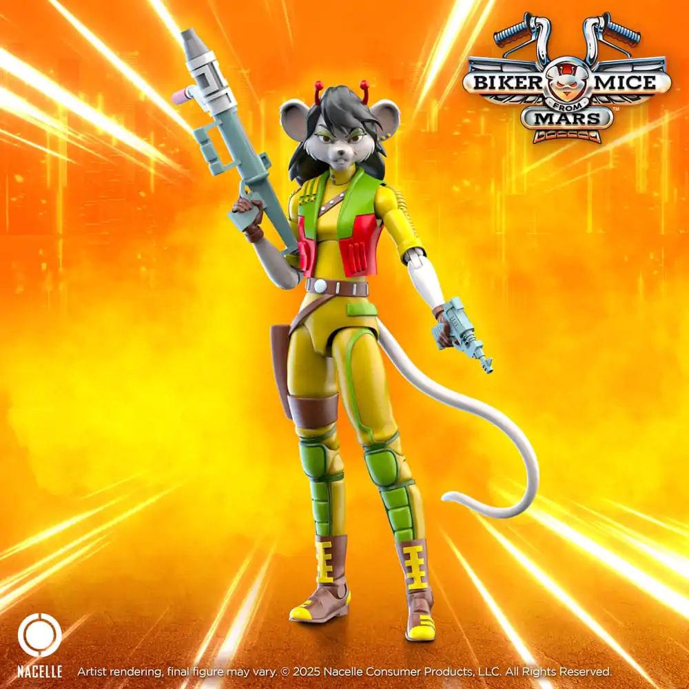 Biker Mice From Mars akční figurka Carbine 23 cm fotografii produktu