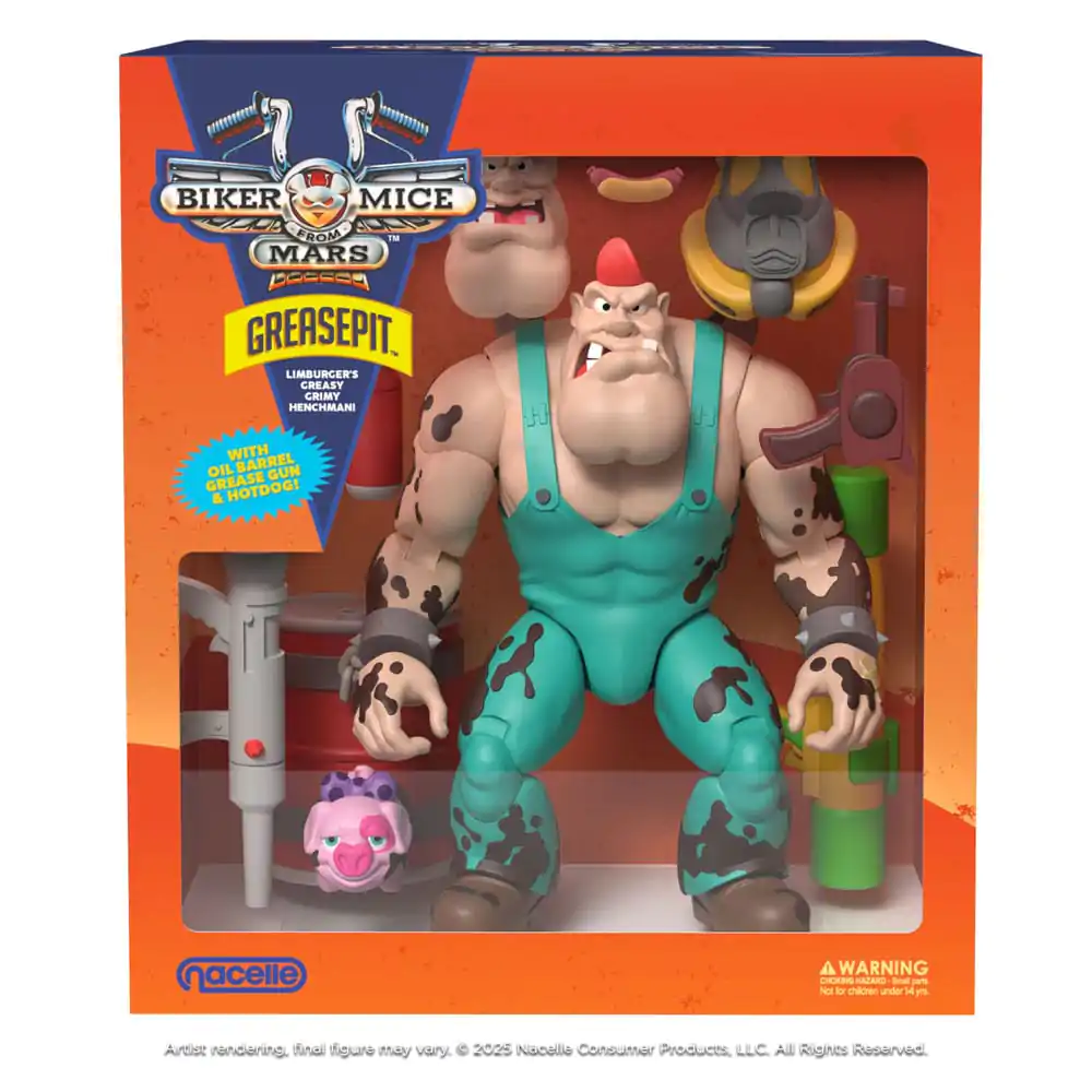 Biker Mice From Mars Akční figurka Greasepit 23 cm fotografii produktu