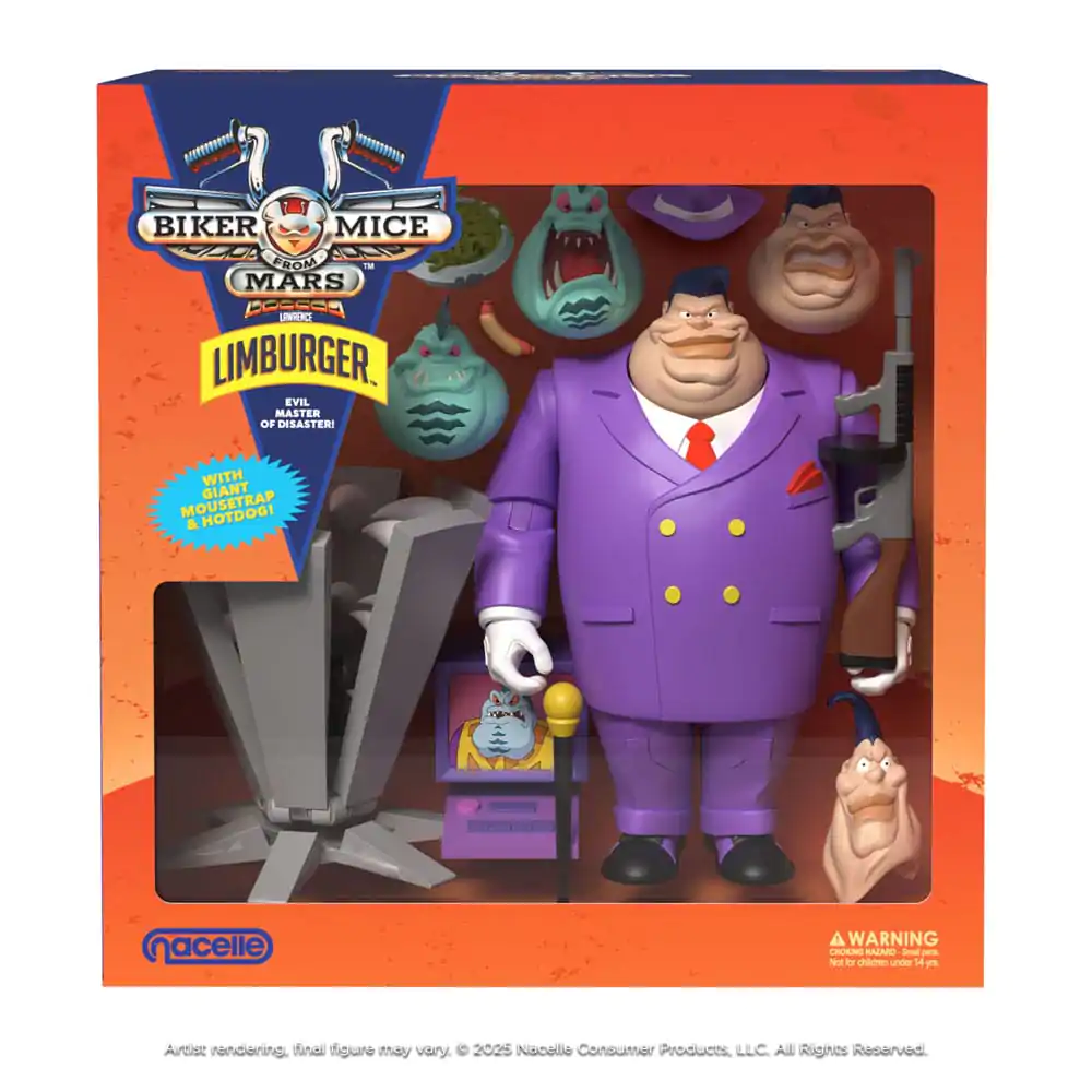 Biker Mice From Mars Akční figurka Limburger 23 cm fotografii produktu