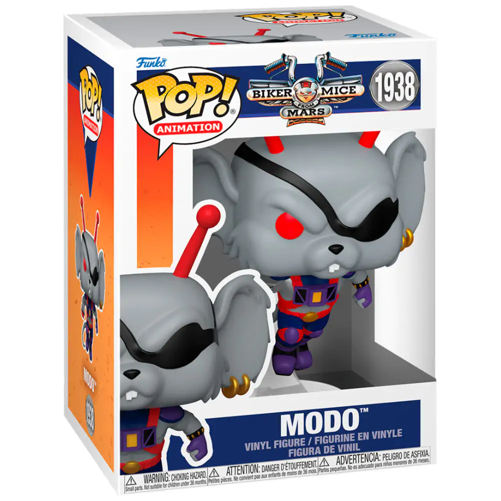 Biker Mice From Mars Pop! Animation vinylová figurka Modo 9 cm fotografii produktu