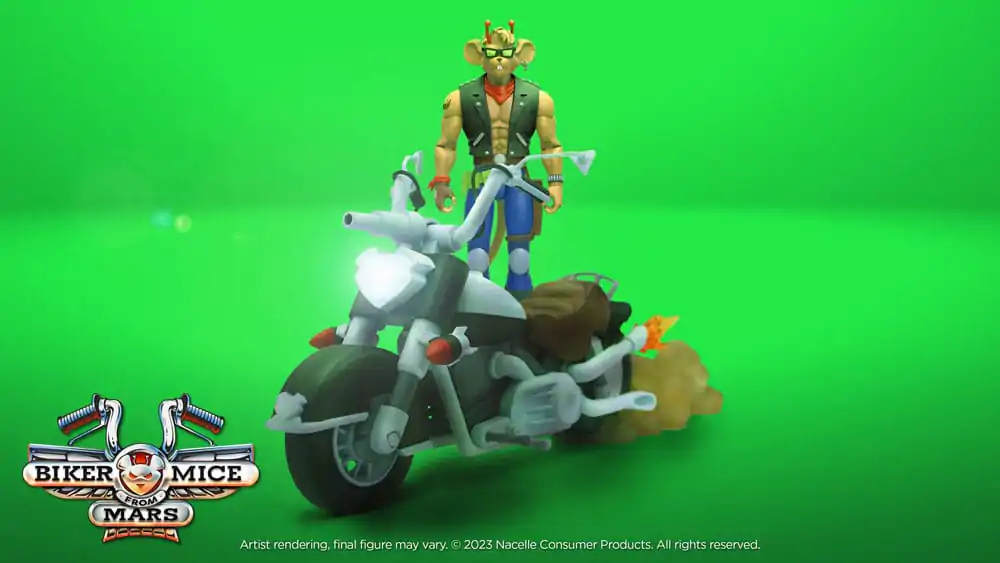 Biker Mice From Mars Vozidlo Throttle's Martian Monster Bike 23 cm fotografii produktu