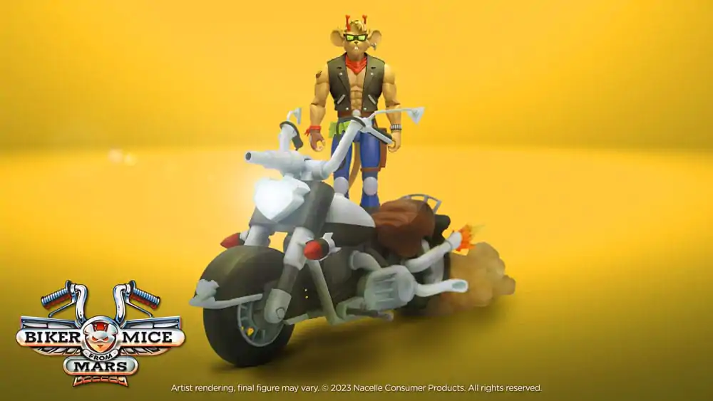 Biker Mice From Mars Vozidlo Throttle's Martian Monster Bike 23 cm fotografii produktu