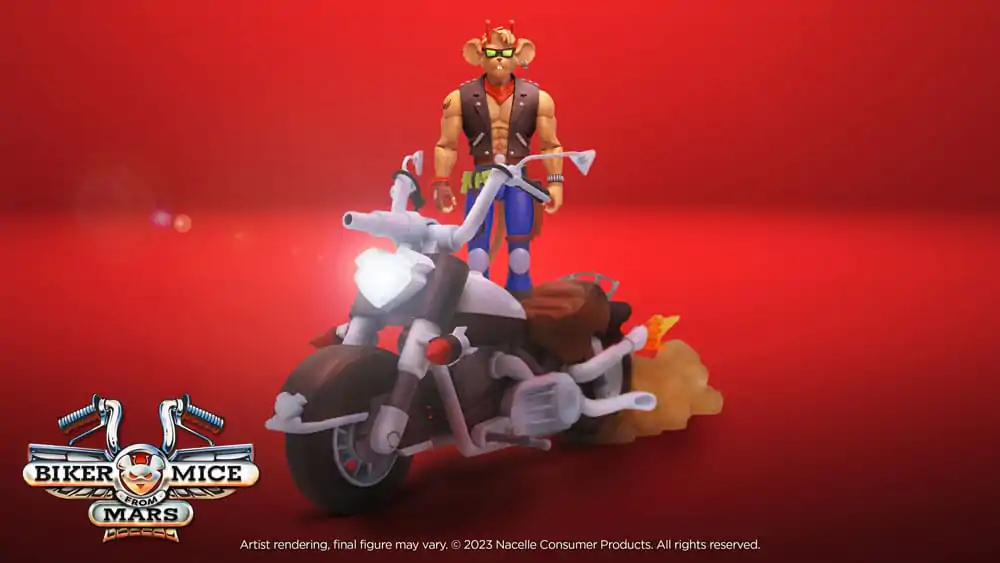 Biker Mice From Mars Vozidlo Throttle's Martian Monster Bike 23 cm fotografii produktu
