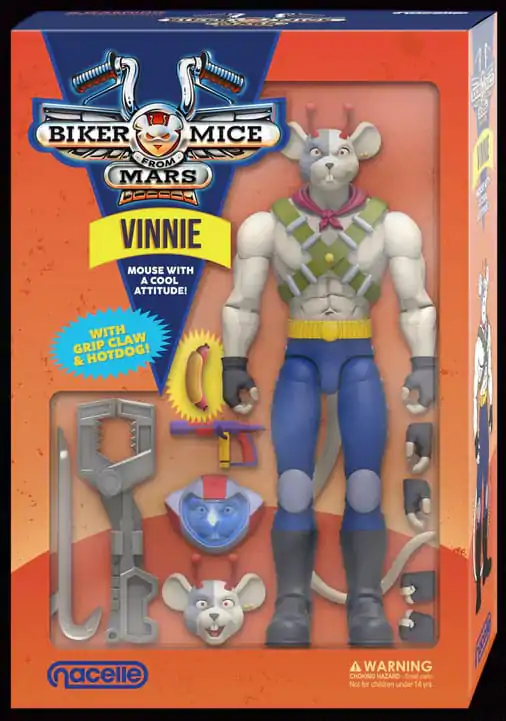 Biker Mice From Mars Akční figurka Vinnie 17 cm fotografii produktu