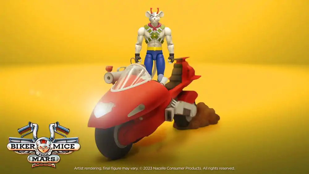 Biker Mice From Mars Vozidlo Vinnie's Radical Rocket Sled 25 cm fotografii produktu