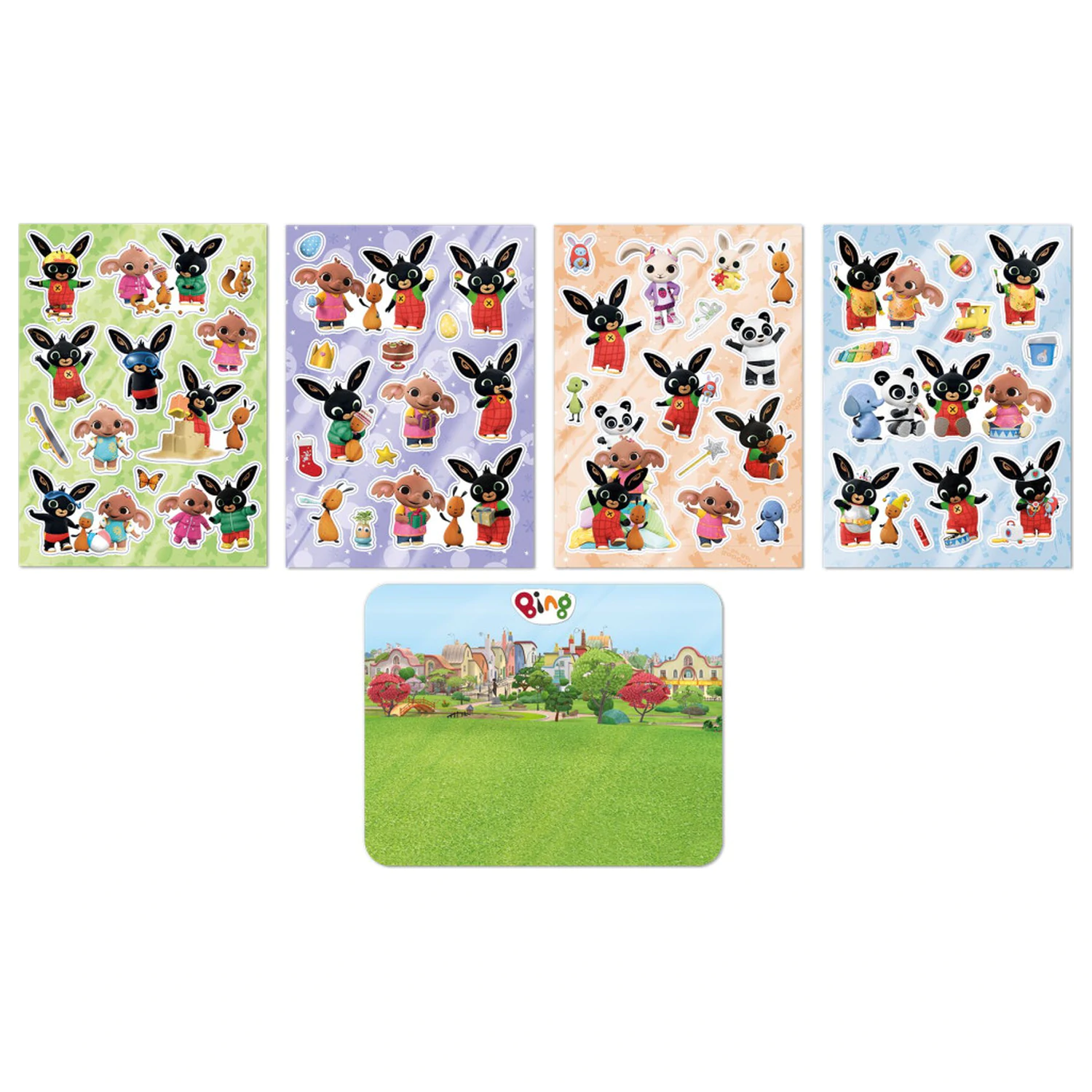 Bing Fun nálepky na okna – sada fotografii produktu
